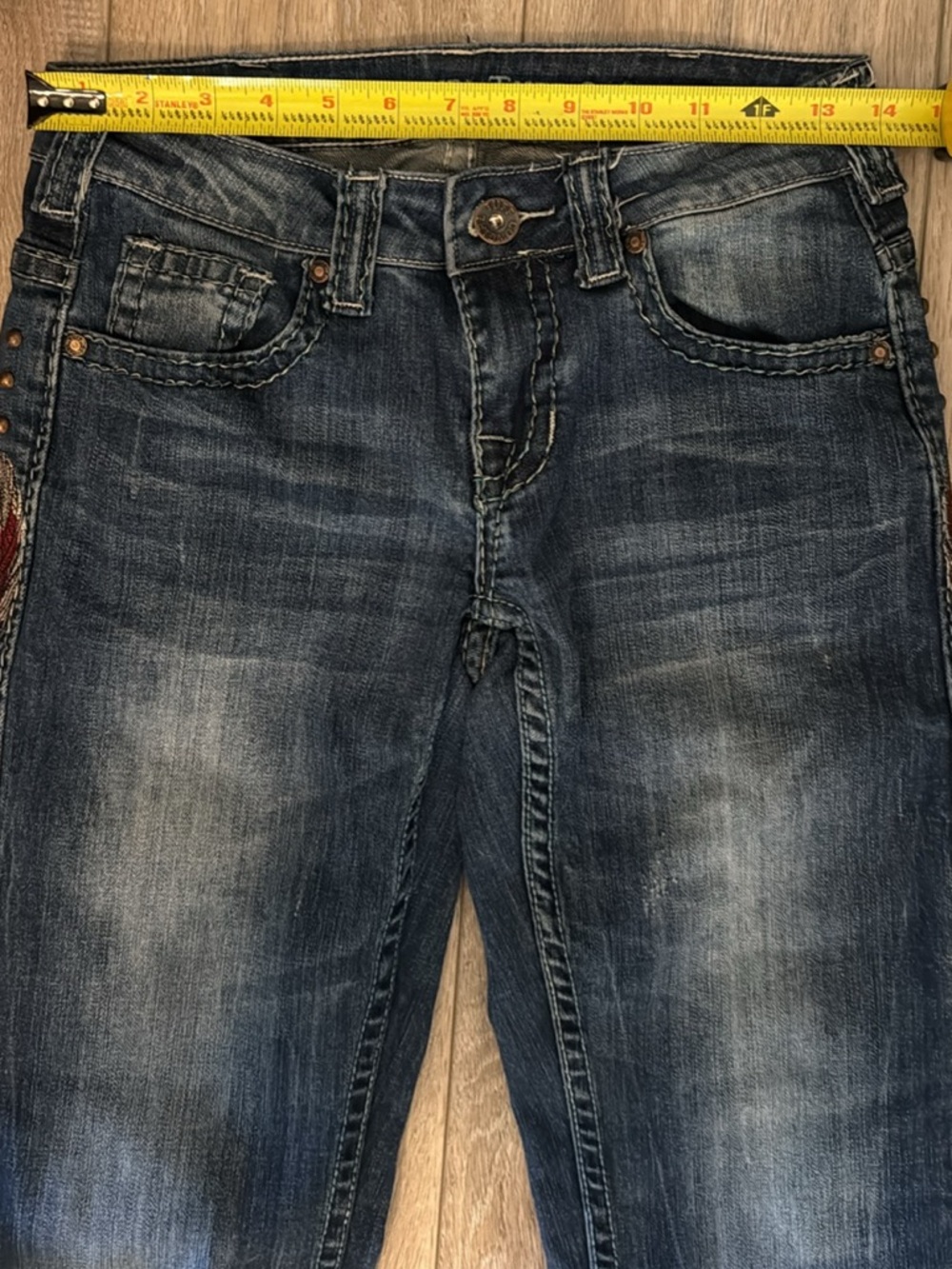 Cowgirl Tuff feather 🪶 Jeans - Picture 13 of 15
